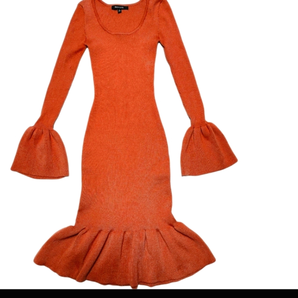 New Look Peplum Dress Size S